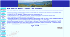 Desktop Screenshot of maketemplate.com